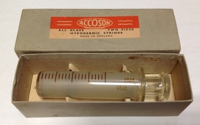 Glass Hypodermic Syringe